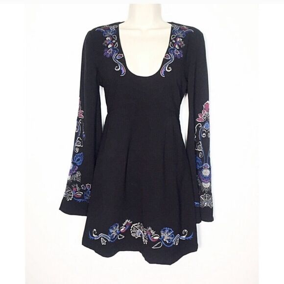 NWOT Free People Boho Dress - Picture 5 of 12